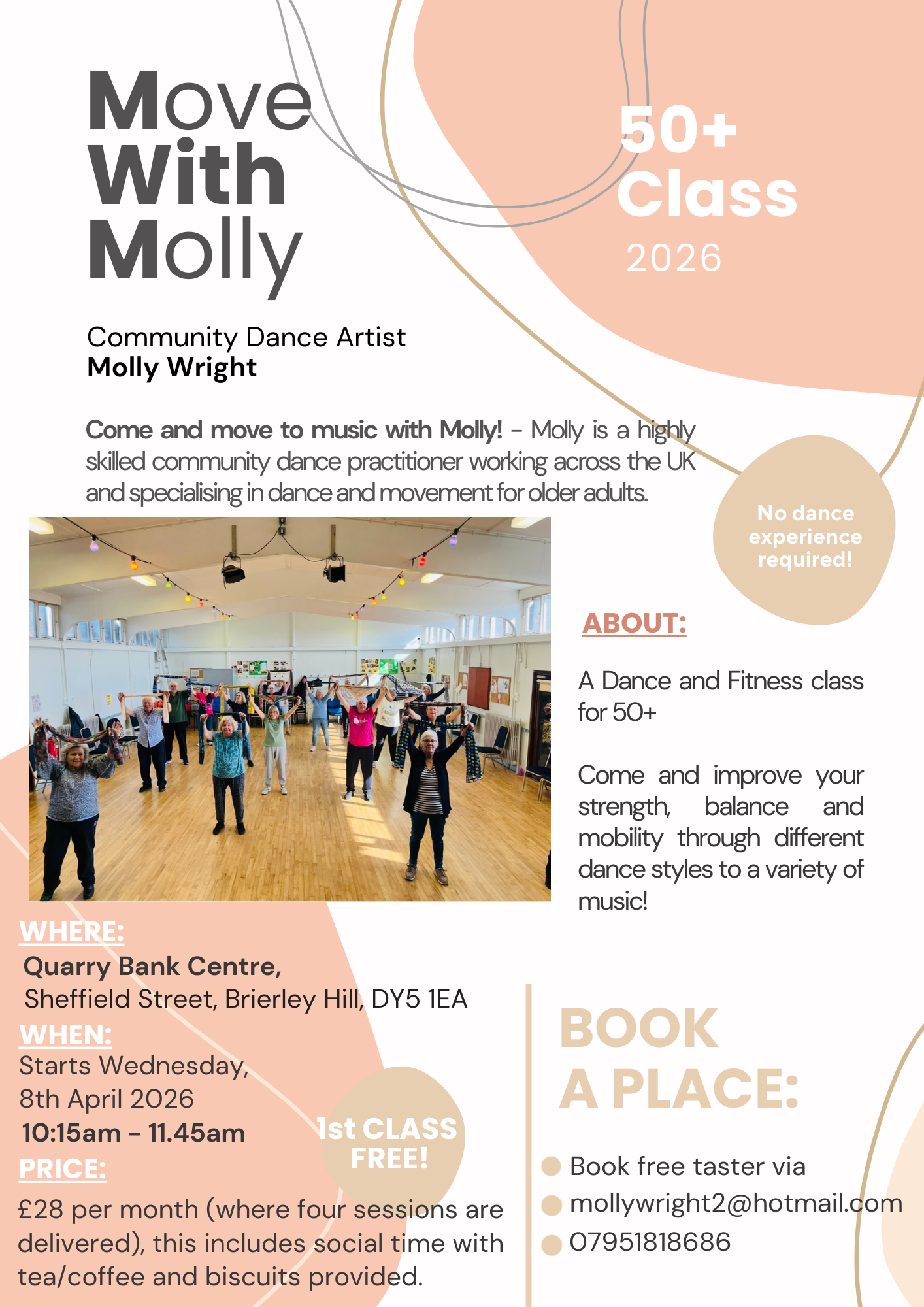 Quarry Bank Community Centre - Move with Molly